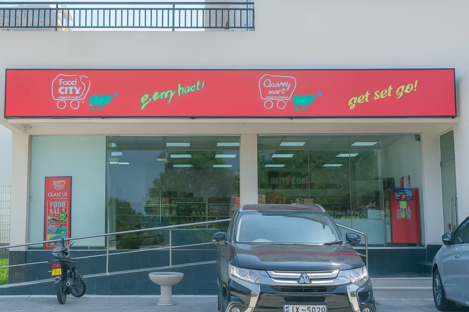 On-premise convenience store for daily essentials