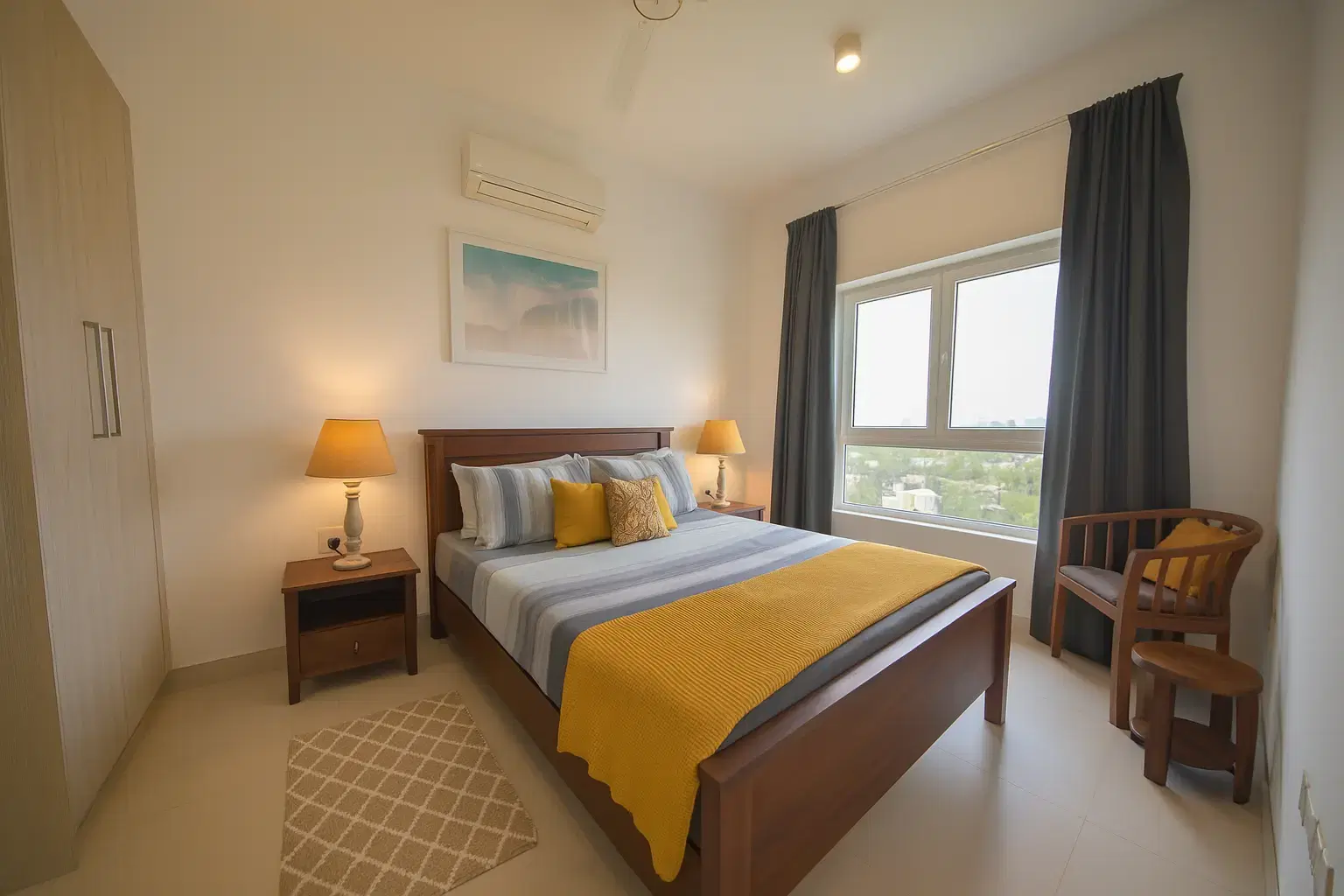 Master bedroom with ensuite