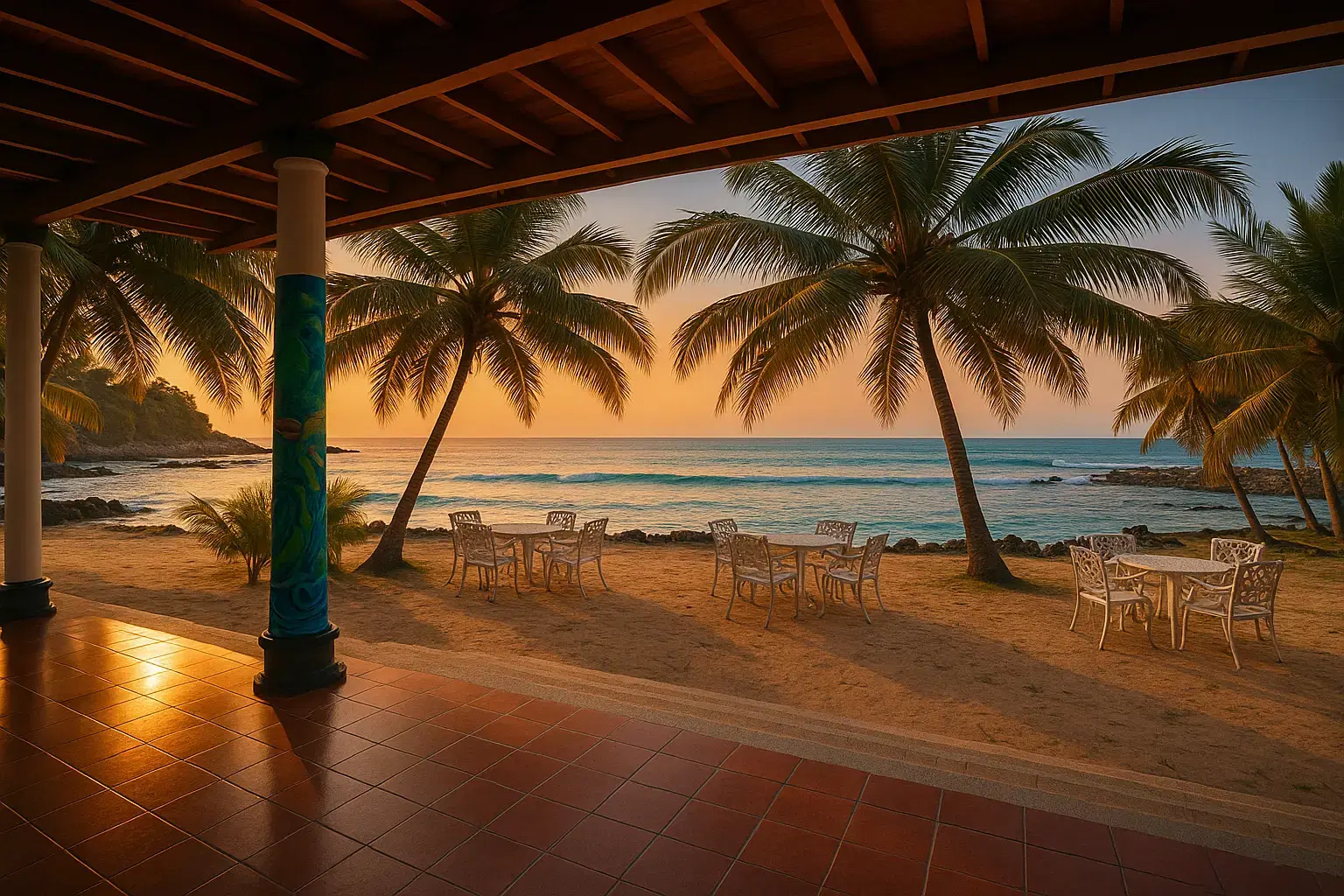 Private beachhouse with ocean access